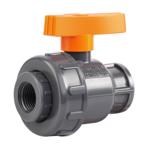 Single Union Ball Valve Female x Female Threaded- PVC